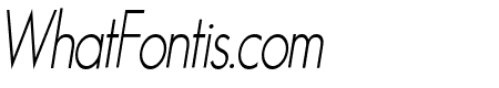 Stynx Light Italic