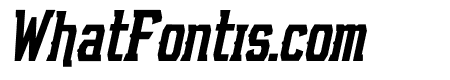 NFC Roshunt Alternate Bold Italic