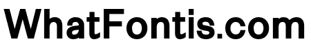 Exensa Grotesk Black