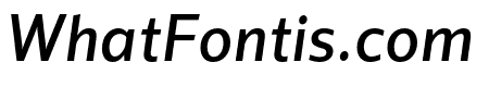 Sentral Medium Italic