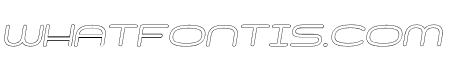 Skywave Outline Italic