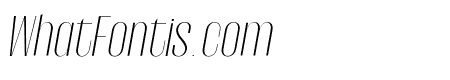 Gothink-extra-light-italic