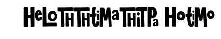 Playtime Ligatures Regular