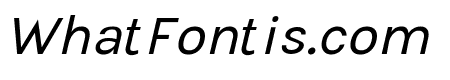 Hobart Sans oblique