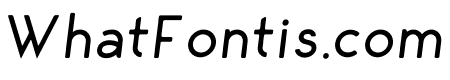 George Rounded Italic
