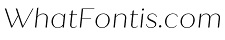 Quiche Sans Thin Italic