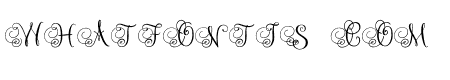 WAW Monogram Left