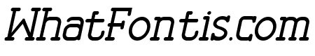 Mooglonk Serif Italic