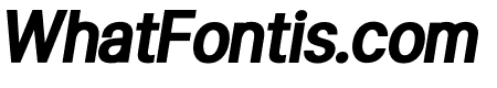 Orion ExtraBold Italic