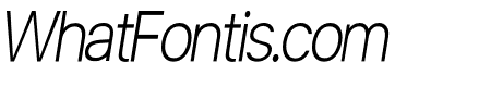 Orion Light Italic