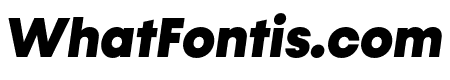 Konnect Black Italic