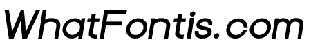 Focus Grotesk Bold Italic