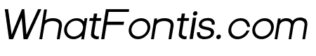 Focus Grotesk Italic