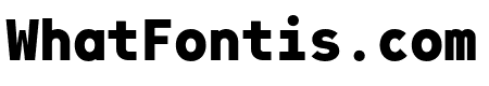 Odudo Mono Bold