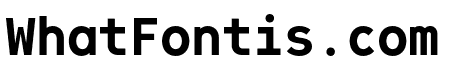 Odudo Mono Semi Bold