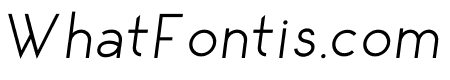 George Light Italic