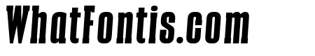 CONQUEST Slab serif Bold Italic