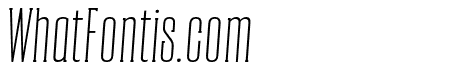 CONQUEST Slab serif Light Italic