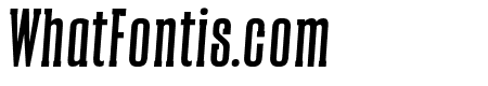 CONQUEST Slab serif Medium Italic