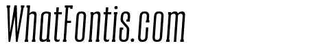 CONQUEST Slab serif Regular Italic
