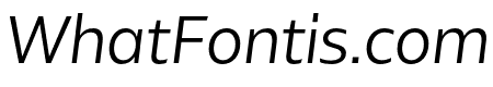 Bw Glenn Sans Regular Italic