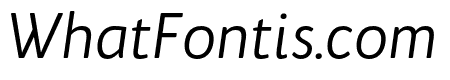 Bw Quinta Pro Regular Italic