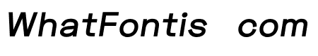 Mriya Grotesk Heavy Italic