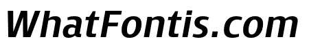 Skrinia Extrabold Italic