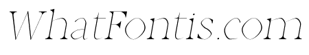 Aara Thin Italic