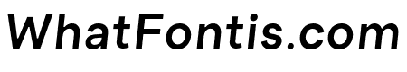 Quadran Medium Italic