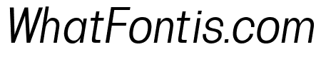 Hacim Medium Italic