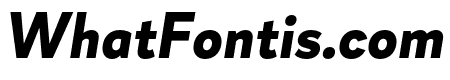 Magdelin ExtraBold Italic
