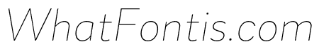 Magdelin Alt Thin Italic