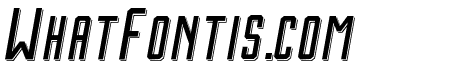 Houston Italic Shadow