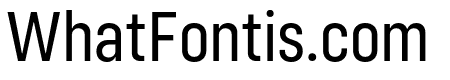 Config Condensed Regular