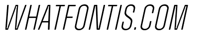 Zuume Soft ExtraLight Italic
