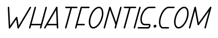 Right Hand Italic