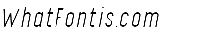 Finland Thin Italic