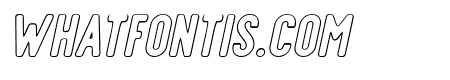 Offlander Outline Italic