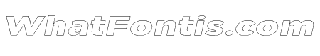 Uniclo Outline Italic