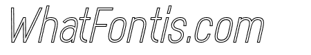 RotrudeOutline-LightItalic