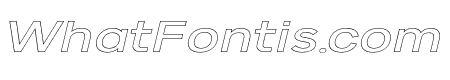 Golte Outline Italic
