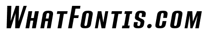 MODURA Bold italic