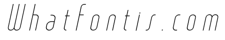 Salah Thin Italic