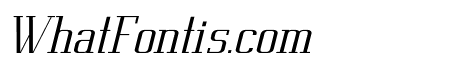 Metropolis Light Italic