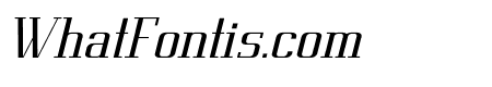 Metropolis Italic