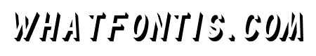 TF Continental 3D No.2 Italic