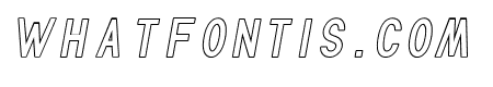 TF Continental Outline Italic