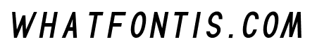 TF Continental Regular Italic
