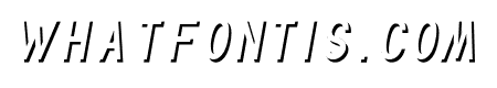 TF Continental Shadow Italic